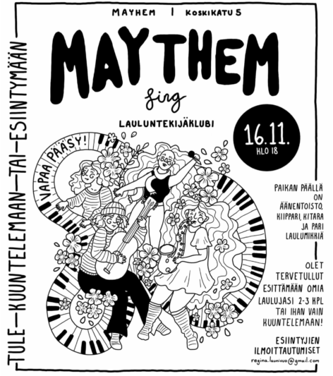 MayThem SING Songwriters’ Club